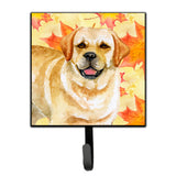 Caroline'S Treasures Golden Retriever Fall Wall Hook, Small, Multicolor