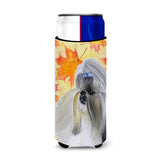 Caroline'S Treasures Shih Tzu Fall Decorative Can Hugger, Slim, Multicolor