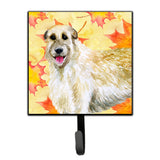 Caroline'S Treasures Irish Wolfhound Fall Wall Hook, Small, Multicolor