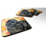 Caroline'S Treasures Newfoundland Fall Decorative Coasters, Multicolor