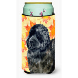Caroline'S Treasures Newfoundland Fall Decorative Can Hugger, Tall Boy, Multicolor