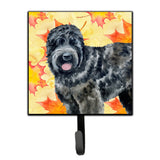 Caroline'S Treasures Black Russian Terrier Fall Wall Hook, Small, Multicolor