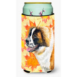 Caroline'S Treasures Saint Bernard Fall Decorative Can Hugger, Tall Boy, Multicolor