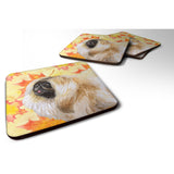 Caroline'S Treasures Pekingese Fall Decorative Coasters, Multicolor