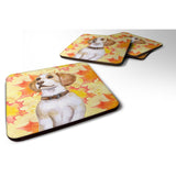 Caroline'S Treasures Beagle Fall Decorative Coasters, Multicolor
