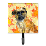 Caroline'S Treasures Brussels Griffon Fall Wall Hook, Small, Multicolor