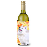 Caroline'S Treasures Samoyed Fall Decorative Bottle Hugger, 750Ml, Multicolor