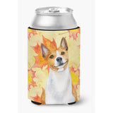 Caroline'S Treasures Basenji Fall Decorative Can Hugger, Multicolor