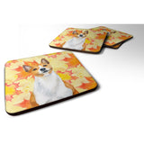 Caroline'S Treasures Basenji Fall Decorative Coasters, Multicolor