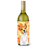 Caroline'S Treasures Basenji Fall Decorative Bottle Hugger, 750Ml, Multicolor