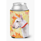 Caroline'S Treasures Bull Terrier Fall Decorative Can Hugger, Multicolor