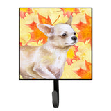 Caroline'S Treasures Chihuahua Leg Up Fall Wall Hook, Small, Multicolor