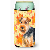 Caroline'S Treasures Welsh Terrier Fall Decorative Can Hugger, Tall Boy, Multicolor