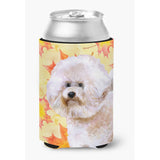 Caroline'S Treasures Bichon Frise #2 Fall Decorative Can Hugger, Multicolor