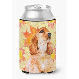 Caroline'S Treasures Cocker Spaniel Fall Decorative Can Hugger, Multicolor