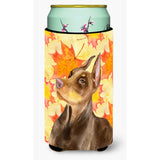 Caroline'S Treasures Doberman Pinscher Fall Decorative Can Hugger, Tall Boy, Multicolor