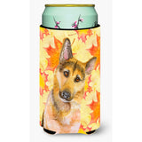 Caroline'S Treasures German Shepherd #2 Fall Decorative Can Hugger, Tall Boy, Multicolor