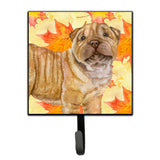 Caroline'S Treasures Shar Pei Puppy Fall Wall Hook, Small, Multicolor
