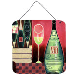 Caroline'S Treasures Wine Collection Blanc By Cathy Brear Wall Or Door Hanging Prints Bcbr0068Ds66, 6Hx6W, Multicolor