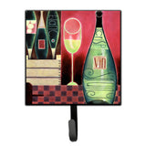 Caroline'S Treasures Wine Collection Blanc By Cathy Brear Leash Or Key Holder Bcbr0068Sh4, Small, Multicolor