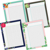 Petals & Prickles Incentive Chart Set, 17 x 22, Set of 4