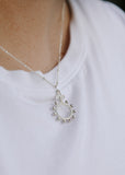 Rosary Bead necklace |925 Sterling Silver