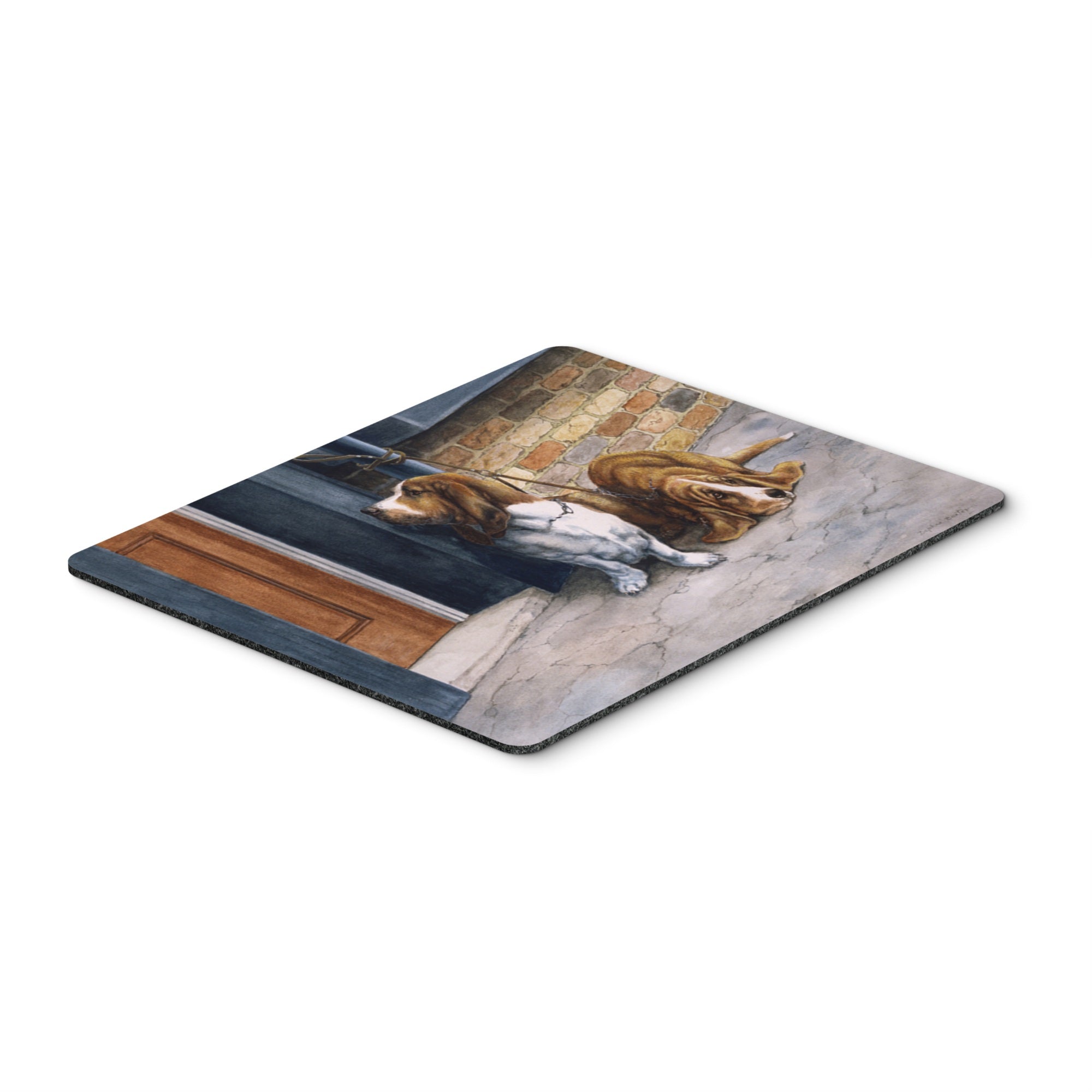 Caroline'S Treasures Bassets Basset Hound Mouse Pad, Hot Pad Or Trivet, Multicolor (Bdba0016Mp)