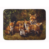Caroline'S Treasures Family Foxes By Daphne Baxter Floor Mat, 19 X 27, Multicolor