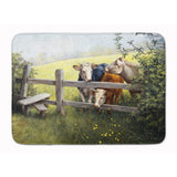 Caroline'S Treasures Cows In A Buttercup Meadow Floor Mat, 19 X 27, Multicolor