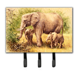 Caroline'S Treasures Elephants By Daphne Baxter Leash Or Key Holder Bdba0112Th68, Triple
