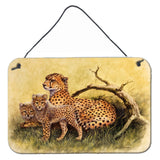 Caroline'S Treasures Cheetahs By Daphne Baxter Wall Or Door Hanging Prints Bdba0113Ds812, 8Hx12W