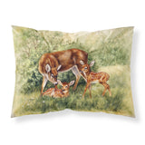 Caroline'S Treasures Deer By Daphne Baxter Fabric Standard Pillowcase Bdba0116Pillowcase, Multicolor