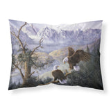 Caroline'S Treasures Eagles By Daphne Baxter Fabric Standard Pillowcase Bdba0153Pillowcase, Multicolor