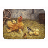 Caroline'S Treasures Chicken Hen And Her Chicks Floor Mat, 19 X 27, Multicolor