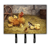 Caroline'S Treasures Chicken Hen And Her Chicks Leash Or Key Holder Bdba0176Th68, Triple