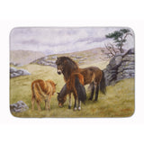 Caroline'S Treasures Horses In The Meadow Floor Mat, 19 X 27, Multicolor