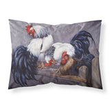 Caroline'S Treasures Roosters Roosting Printed, Polyester Envelope Closure Pillowcase, Standard, Multicolor