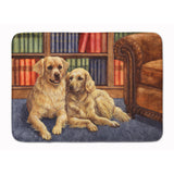 Caroline'S Treasures Golden Retrievers In The Library Floor Mat, 19 X 27, Multicolor