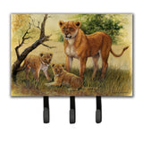 Caroline'S Treasures Lion And Cubs By Daphne Baxter Leash Or Key Holder Bdba0307Th68, Triple