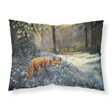 Caroline'S Treasures Fox On The Hunt Fabric Standard Pillowcase Bdba0347Pillowcase, Multicolor