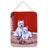Caroline'S Treasures Red Westies Wall Or Door Hanging Prints Bdba0348Ds1216, 16Hx12W, Multicolor