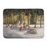 Caroline'S Treasures Wolves By Daphne Baxter Floor Mat, 19 X 27, Multicolor