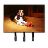 Caroline'S Treasures Bdba0372Th68 Basset And Shoe Leash Or Key Holder, Large, Multicolor