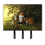 Caroline'S Treasures Foxes Resitng Under The Tree Leash Or Key Holder Bdba0382Th68, Triple
