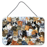 Caroline'S Treasures Cats Galore Wall Or Door Hanging Prints Bdba0414Ds812, 8Hx12W