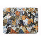 Caroline'S Treasures Cats Galore Floor Mat, 19 X 27, Multicolor
