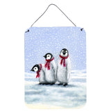 Caroline'S Treasures Penguins By Daphne Baxter Wall Or Door Hanging Prints Bdba0419Ds1216, 16H X 12W, Multicolor