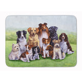 Caroline'S Treasures Springtime Dogs Floor Mat, 19 X 27, Multicolor