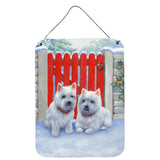 Caroline'S Treasures Red Gate Westies Wall Or Door Hanging Prints Bdba447Cds1216, 16Hx12W, Multicolor