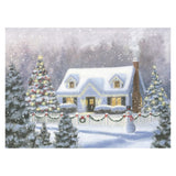 Home For Christmas -Paper Art-34X26